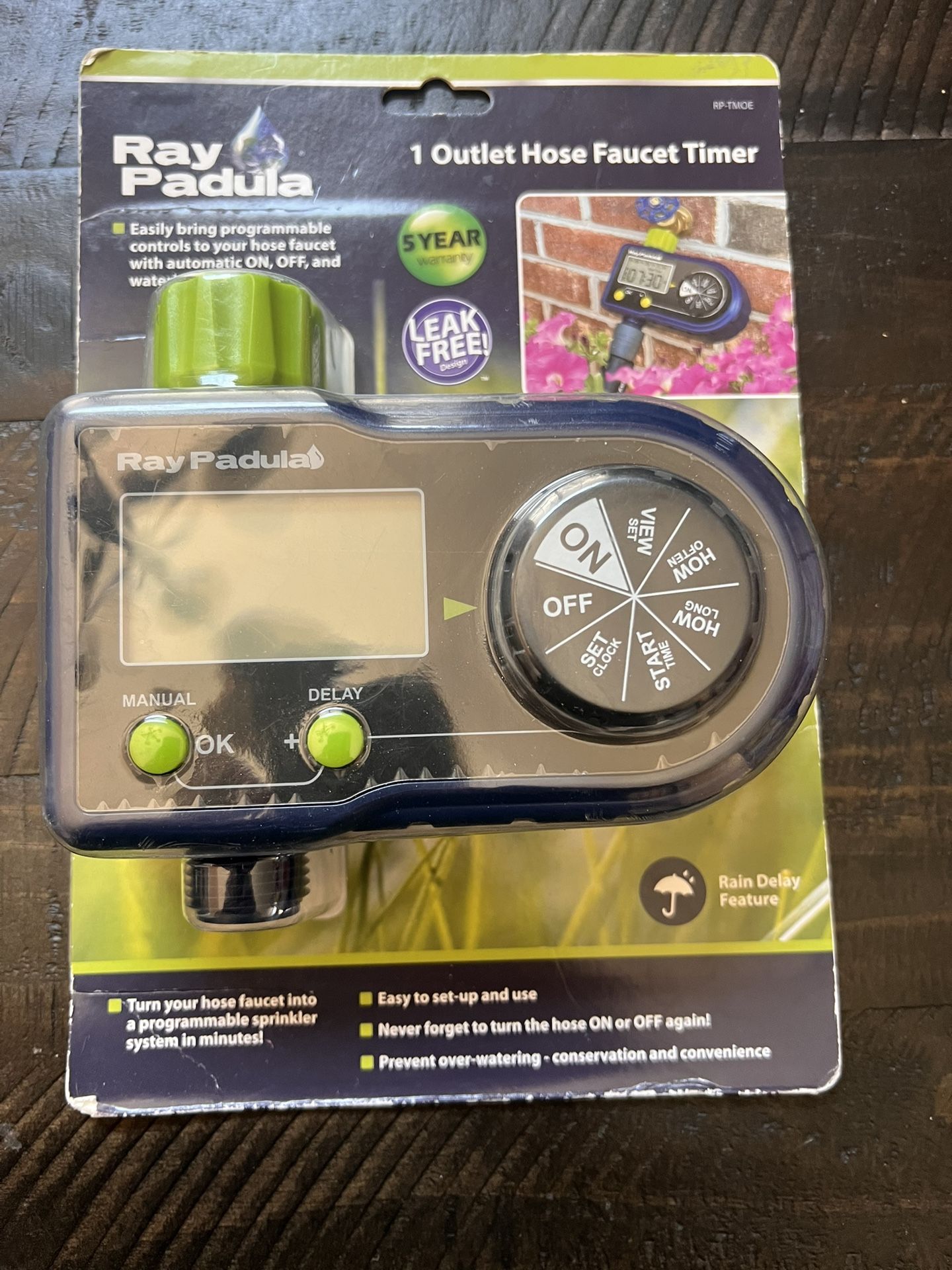 Ray Padula Programmable Electric Sprinkler Timer