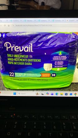 5 Packs Prevail Daily Underwear Youth/Small - 22 Count Each - New