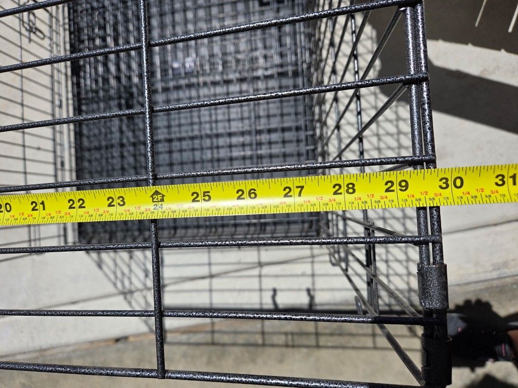 Petco XL Double Door Folding Dog Crate – 48L x 30W x