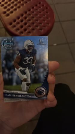 Dani Dennis-Sutton Bowman Chrome 1st Bowman Card