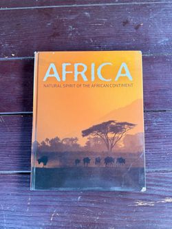 Africa Natural Spirit of the African Continent Hardcover Book
