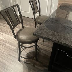 Neutral Counter Height Stools 