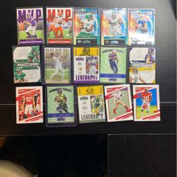 15 Card NFL Lot $20  