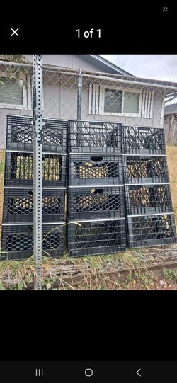Double Milkcrates with Metal Band