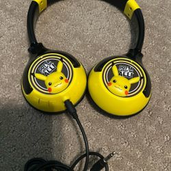 Pokemon Pikachu Kids Headphones