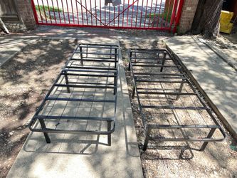 Twin Size Foldable Bed Frame