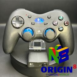 Not Working FOR PARTS/REPAIR ONLY Both Joysticks Logitech G-X2D11 PS2 Wireless Cordless Action Controller w/Dongle