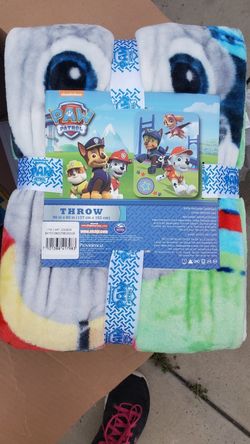 New Paw Patrol Blanket
