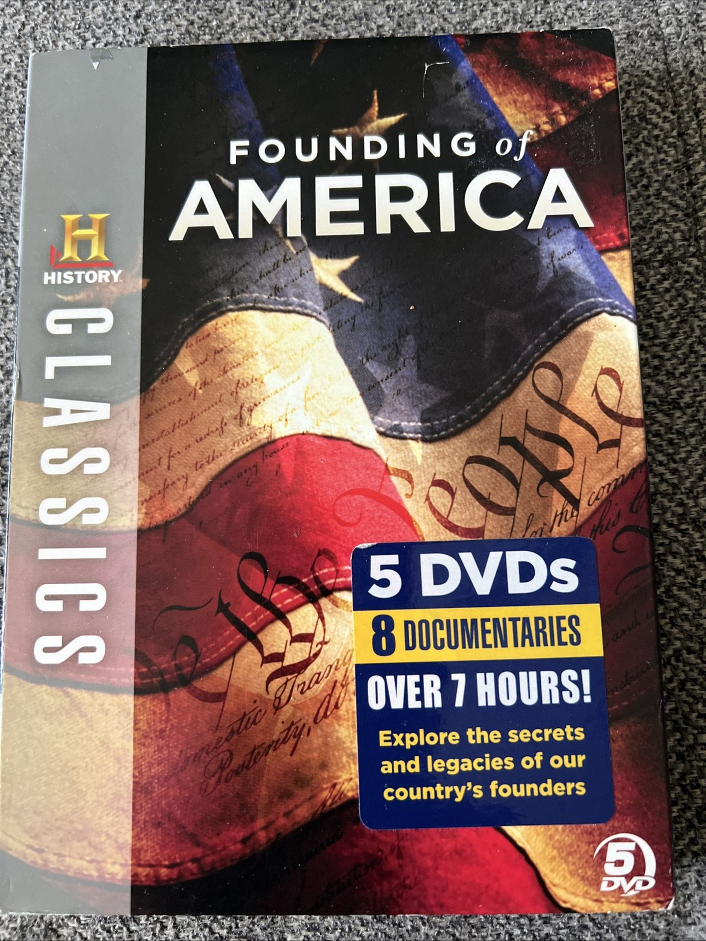5 DVD Set-History Channel The Founding Of America Collection: Founding Fathers