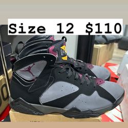 Jordan Retro 7s Bordeaux Size 12