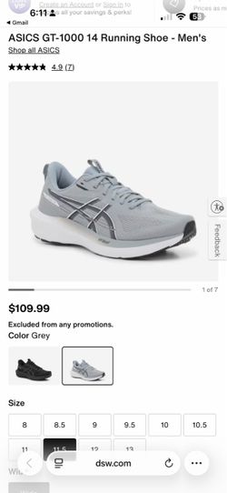 ASICS GT 1000 14 mens running shoes