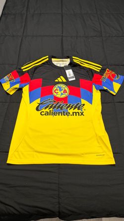Club America adidas 2025/26 Home Jersey - Yellow small