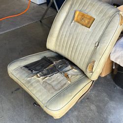 Ford Factory Bucket Seats For 64 - 65 Ranchero Or Falcon - Very Hard To Find