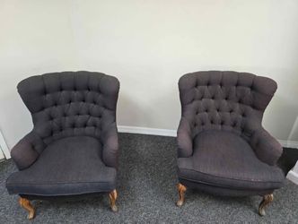 vintage armchairs
