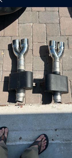 Cherry Bomb Mufflers With 4” Quad Tips