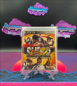 Super Street Fighter IV (Sony PlayStation 3, 2010) CIB