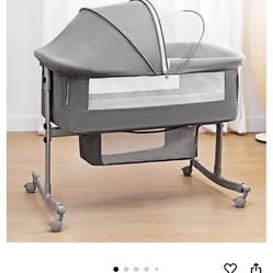 Baby Bassinet. Bed Side Crib. Portable Crib
