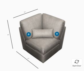 Kennedy Couch Corner Piece - Mocha