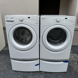 Whirlpool Washer And Dryer Good Condition Everything Works Fine 