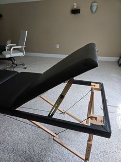 Portable massage table