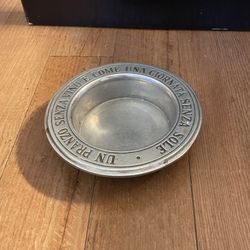 Antique Vintage heavy Metal Bowl