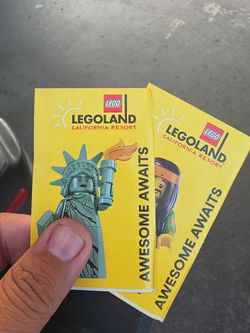 2 all access Legoland 1 day park hopper