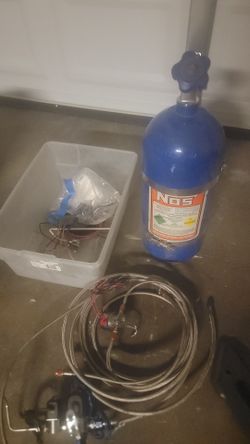 Empty NOS Nitrous Oxide System Kit