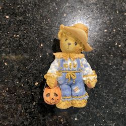 Priscilla Hillman Cherished Teddies Tom Scarecrow Figurine Your Smile Is A Treat