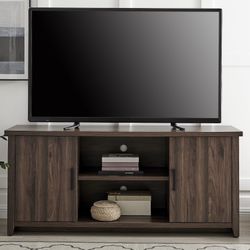 Mainstays TV Stand for TVs up to 65", Canyon Walnut 