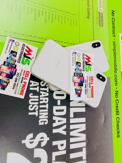 IPHONE X 64GB UNLOCKED