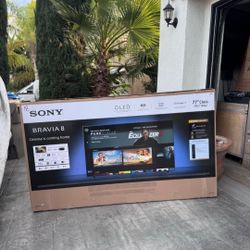77” Sony bravía 8 4k oled hdr tv 