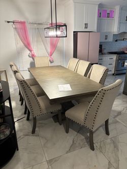 9pc Dining table set
