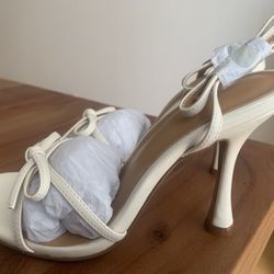 Brand New Iiimmu Heeled Womens Sandal - White, Size 6