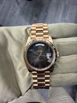 Rolex day date 40mm slate ombre 228235
