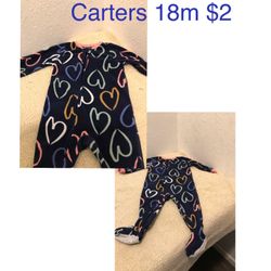 Carters PIJAMA Great Condition Girls Size 18m 💖💖💖firm Price L