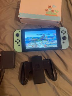 Nintendo switch Special Edition Animal crossing switch