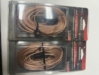 New Speaker wire.
