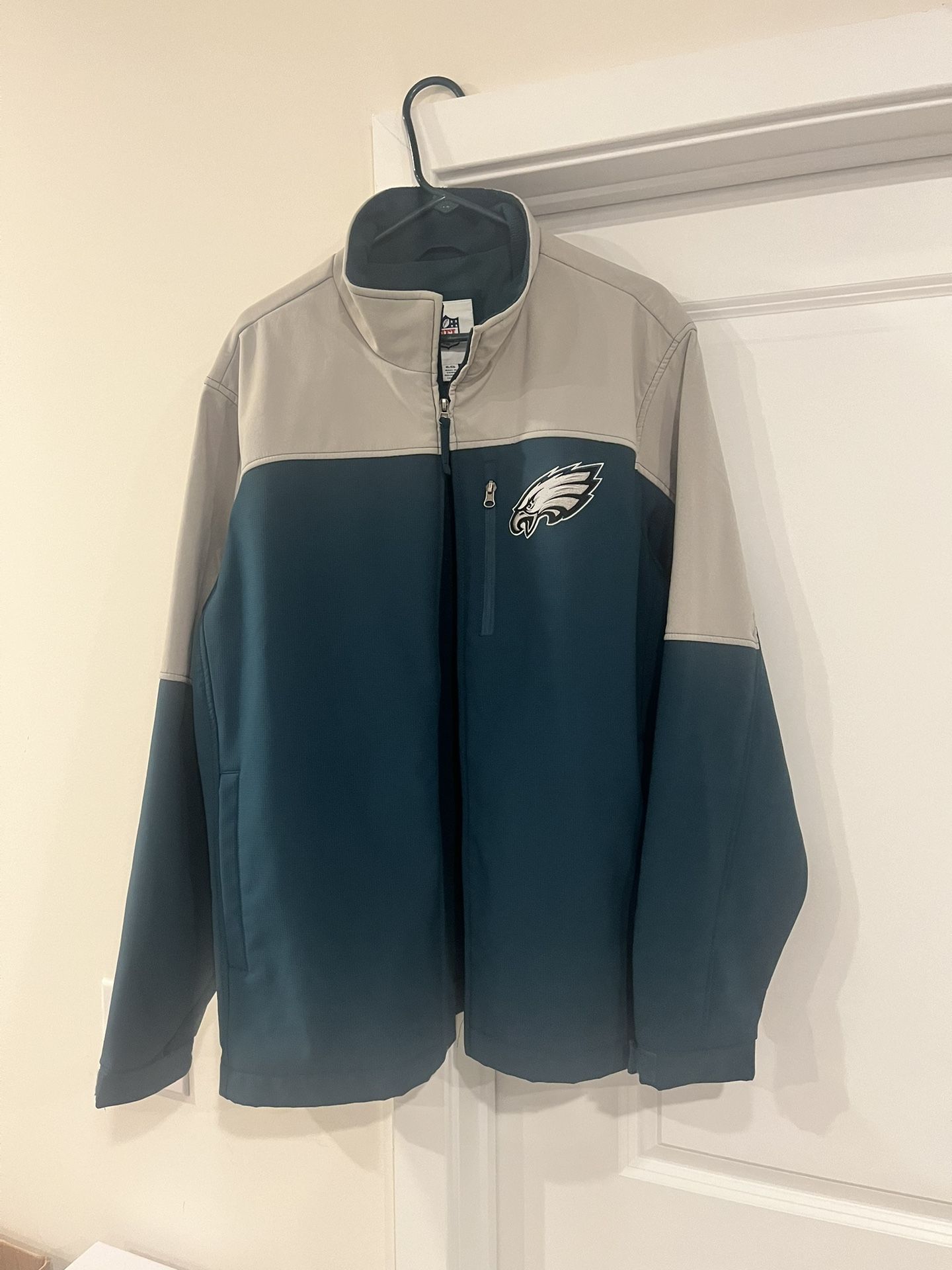 Men’s Philadelphia Eagles Fleece Jacket Size Xl