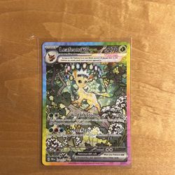 Pokemon Prismatic Evolutions Leafeon EX Card 144/131 