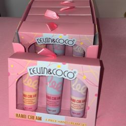 Hand Cream 3 Price $5 Each Set 