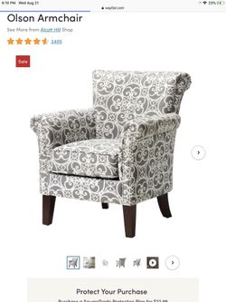 Accent armchair