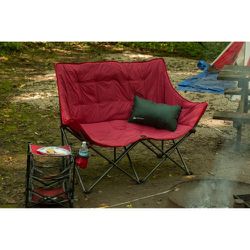 Camping Loveseat-Red, Soft Padded