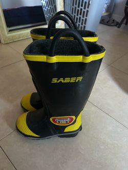 Rubber Boots for Firefighting Gear🥾🧑‍🚒