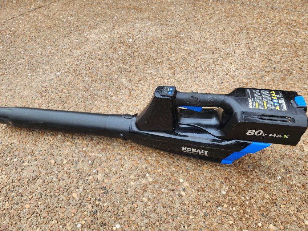 *** 80 VOLT KOBALT LEAF BLOWER ***