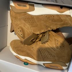Wheat Jordan 6s