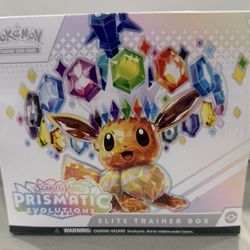 Pokémon Prismatic Evolutions ETB 