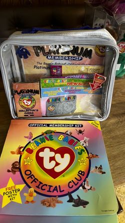 Kit for Ty Beanie babies official club