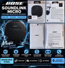 Bose SoundLink Micro Portable Waterproof Bluetooth Speaker New