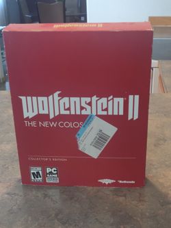 Wolfenstein The New Colossus(PC)  Collector's Edition  New In Box