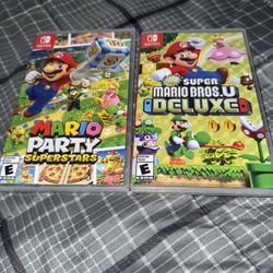 Mario party And Mario Deluxe